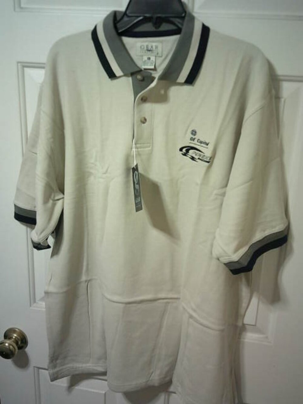 NEW MEN'S SIZE M GEAR FOR SPORTS POLO GOLF SHIRT PENSKE RACING LOGO SS 👨🏌️♀️